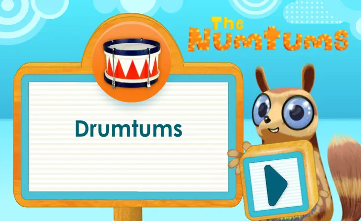 The Numtums: Drumtums logo