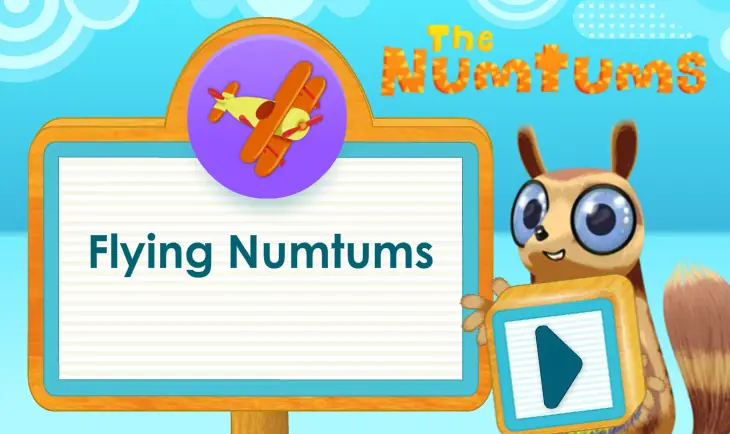 The Numtums: Flying Numtums logo