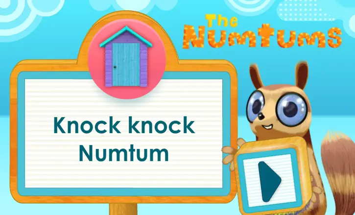 The Numtums: Knock Knock Numtums logo