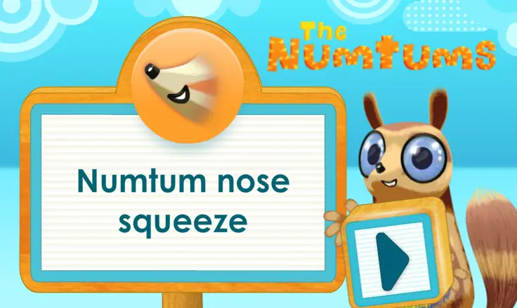 The Numtums: Numtum Nose Squeeze logo