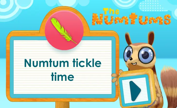 The Numtums: Numtum Tickle Time logo