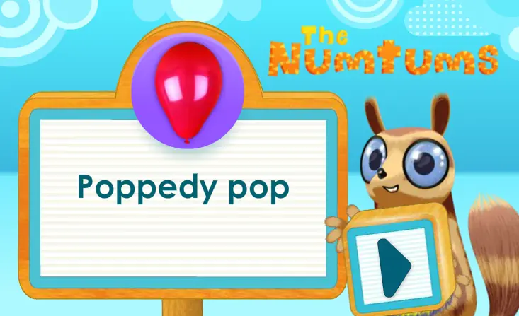 The Numtums: Poppedy Pop logo