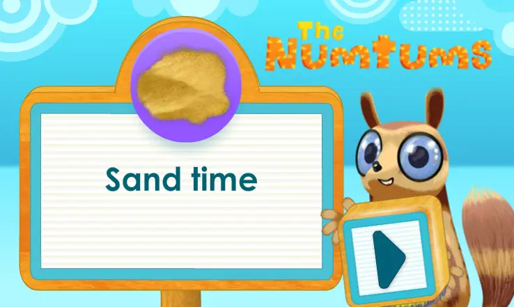 The Numtums: Sand Time logo