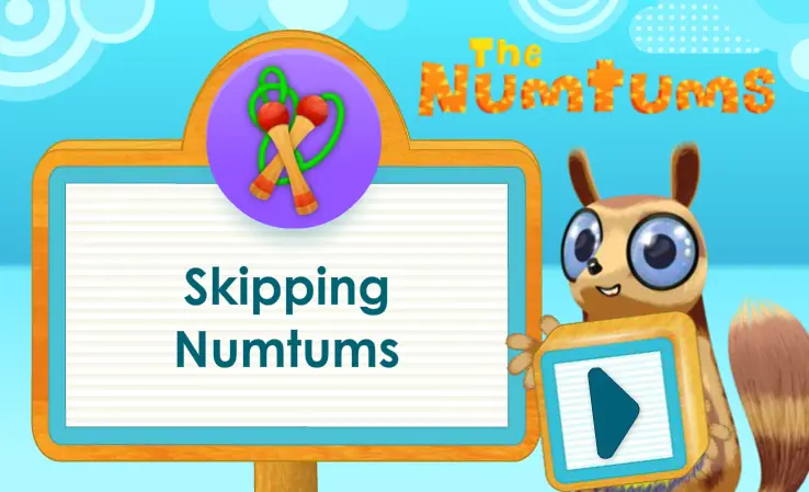 The Numtums: Skipping Numtums logo