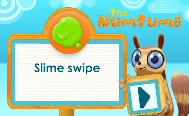The Numtums: Slime Swipe logo