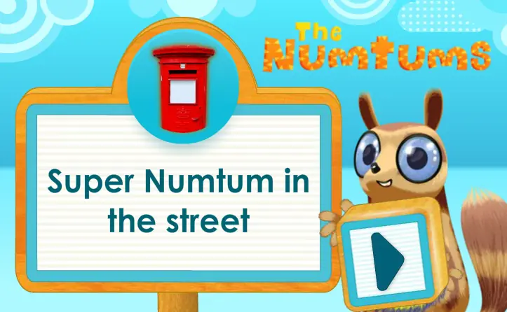 The Numtums: Super Numtum in the Street logo