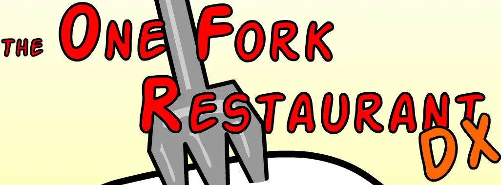 The One Fork Restaurant DX logo
