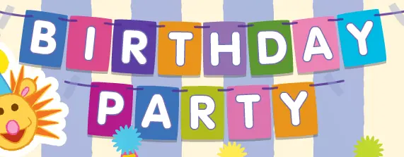The Pajanimals Birthday Party Game logo