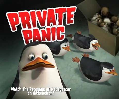 The Penguins of Madagascar: Private Panic logo