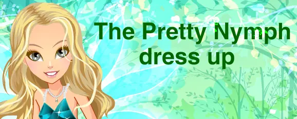 The Pretty Nymph Dress Up logo