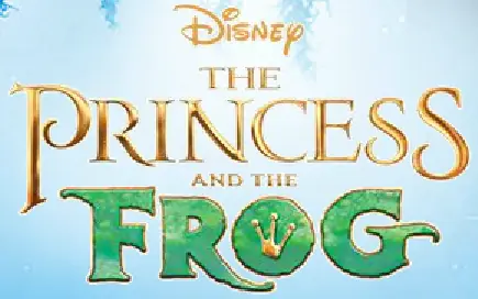 The Princess and the Frog Microsite logo
