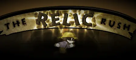 The Relic Rush logo