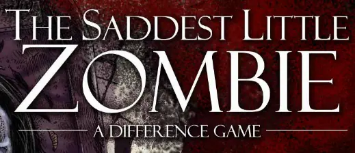 The Saddest Little Zombie: A Difference Game logo