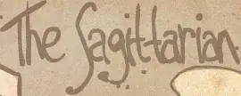 The Sagittarian logo