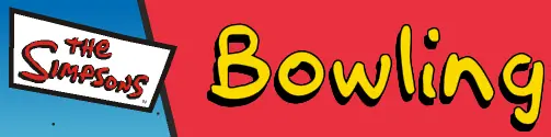 The Simpsons Bowling logo