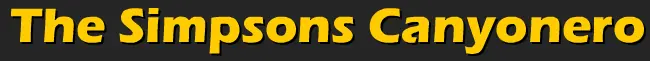 The Simpsons Canyonero logo