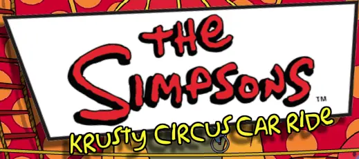 The Simpsons Krusty Circus Car Ride logo