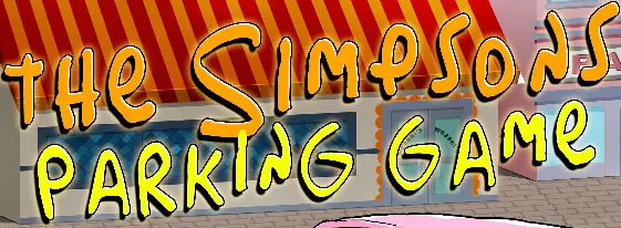 The Simpsons Parking Game logo