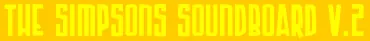 The Simpsons Soundboard V.2 logo