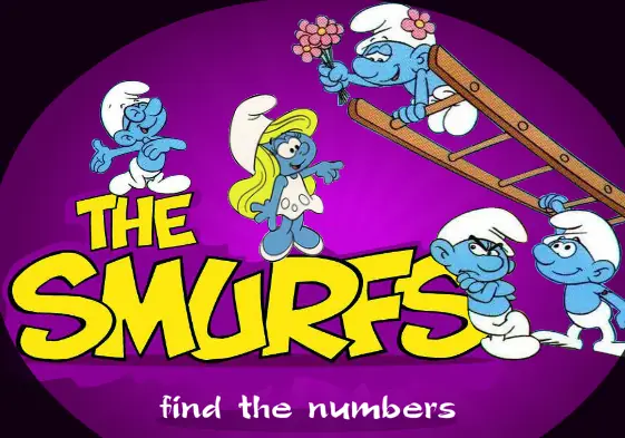 The Smurfs - Find the Numbers logo