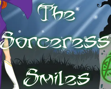 The Sorceress Smiles logo