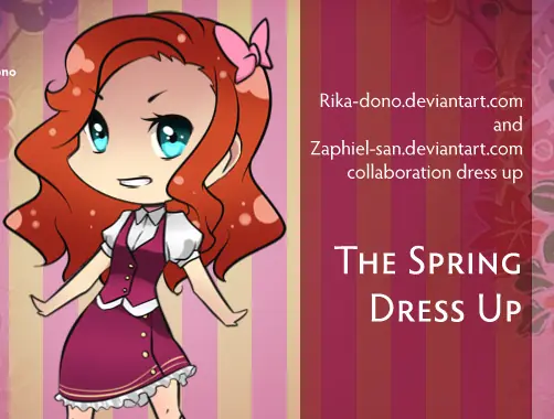 The Spring Dress Up logo