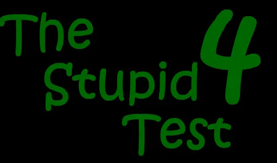 The Stupid Test 4 logo
