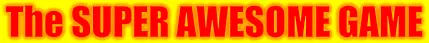 The Super Awesome Game logo