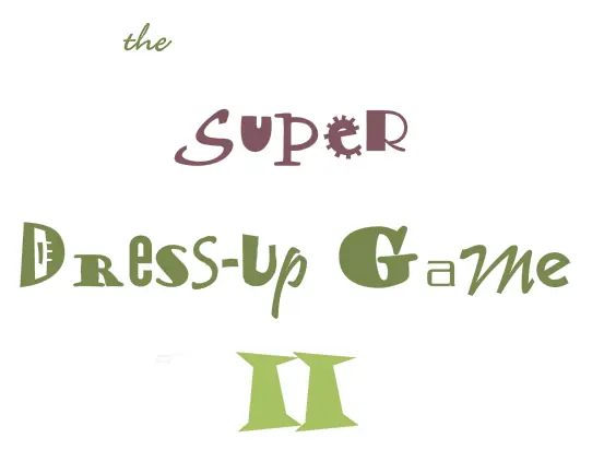 the Super Dress-Up Game II logo