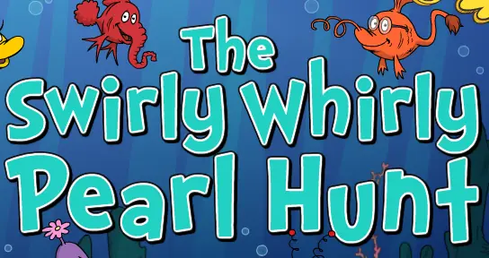 The Swirly Whirly Pearl Hunt logo
