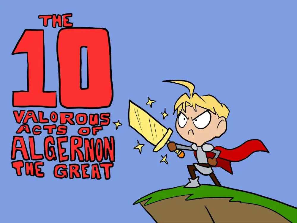 The Ten Valorous Acts of Algernon the Great logo