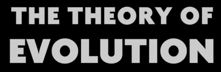 The Theory of Evolution logo