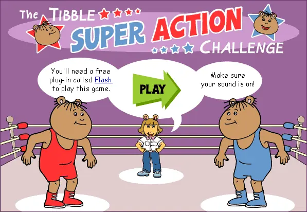 The Tibble Super Action Challenge logo