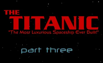 The Titanic: Part 3 logo