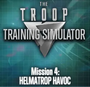 The Troop Training Simulator - Mission 4: Helmatrop Havoc logo