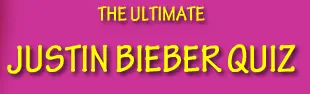 The Ultimate Justin Bieber Quiz logo