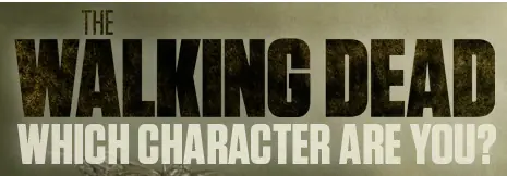 The Walking Dead: Which Character are you? Season 2 logo
