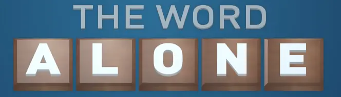 The Word Alone logo