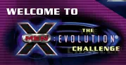 The X-Men Evolution Challenge: Menu logo