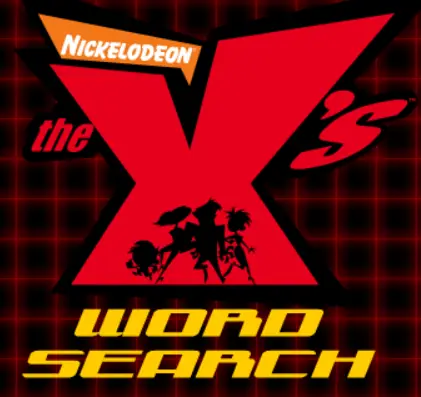 The X's Word Search logo
