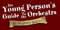The Young Person's Guide to the Orchestra by Benjamin Britten logo
