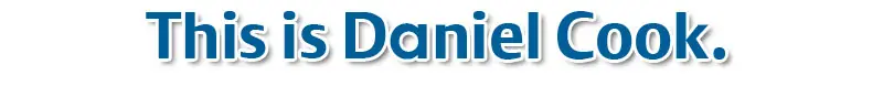 This is Daniel Cook. logo