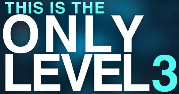 This Is The Only Level 3 logo