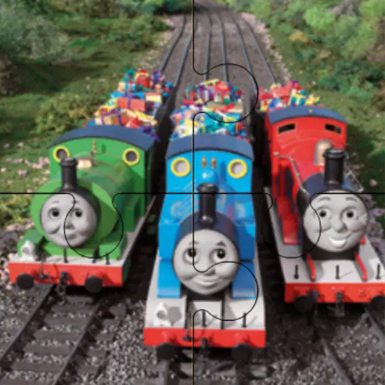 Thomas & Friends Engines Jigsaw Puzzle logo