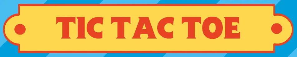 Thomas & Friends Tic Tac Toe logo