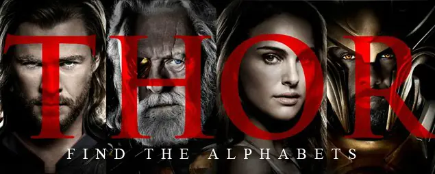 Thor - Find the Alphabets logo