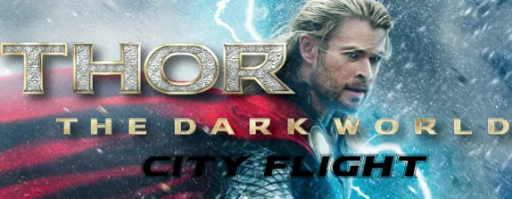 Thor The Dark World: City Flight logo