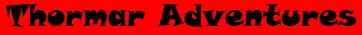 Thormar Adventures logo