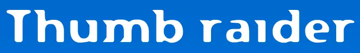Thumb raider logo