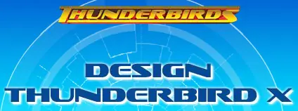 Thunderbirds: Design Thunderbird X logo